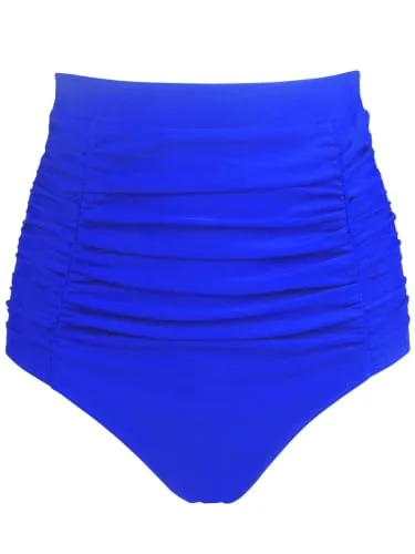High Waisted Bikini Bottom, Royal Blue