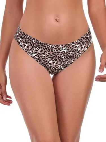 Low Rise Bikini Bottom, Leopard (leopar)