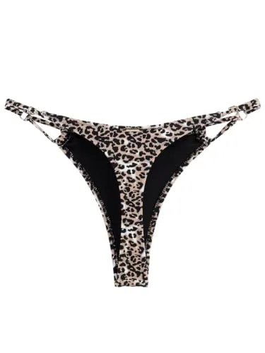 Low Rise Bikini Bottom, Leopard (leopard)