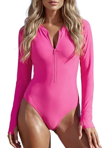 Rash Guard, Hot Pink