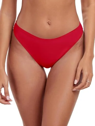Cheeky Bikini Bottom, Red